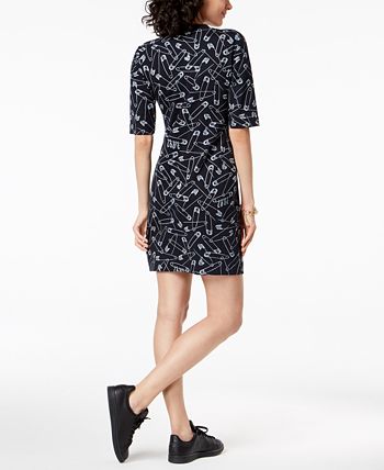Moschino safety pin dress clearance