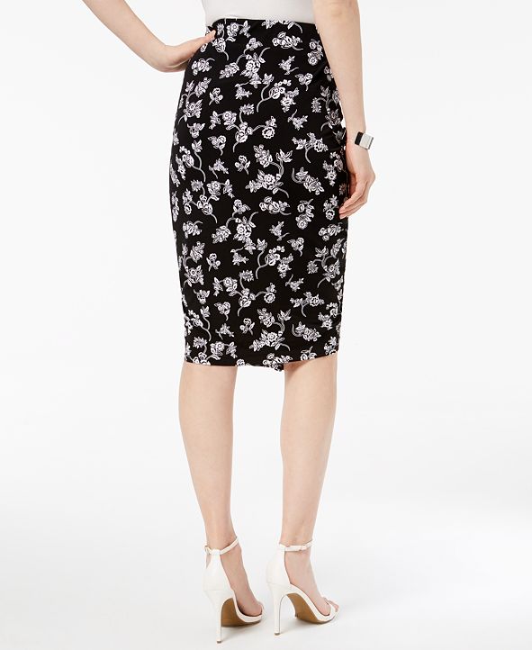 Vince Camuto Ruched Pencil Skirt & Reviews - Skirts - Women - Macy's