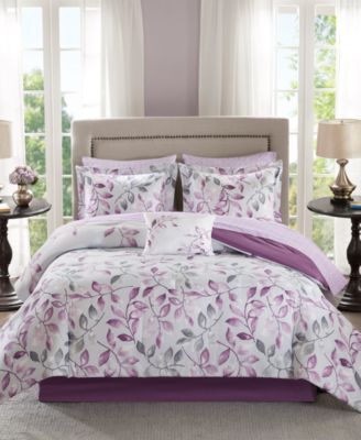 purple ugg comforter set