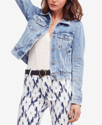 Free People Rumors Denim Jacket - Macy's