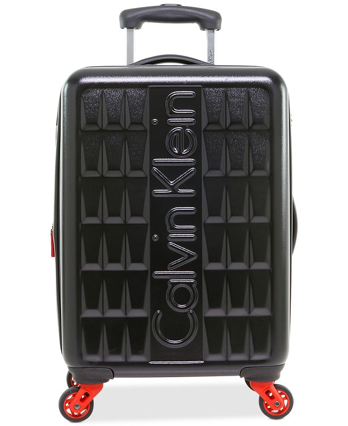 Calvin Klein Cornell 21" Hardside CarryOn Spinner Suitcase Macy's