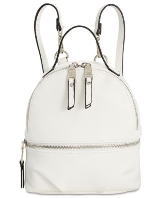 white steve madden backpack