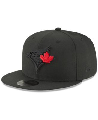 New Era Toronto Blue Jays 59Fifty Mens Fitted Hat - Black & Red