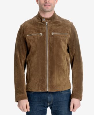 michael kors suede moto jacket