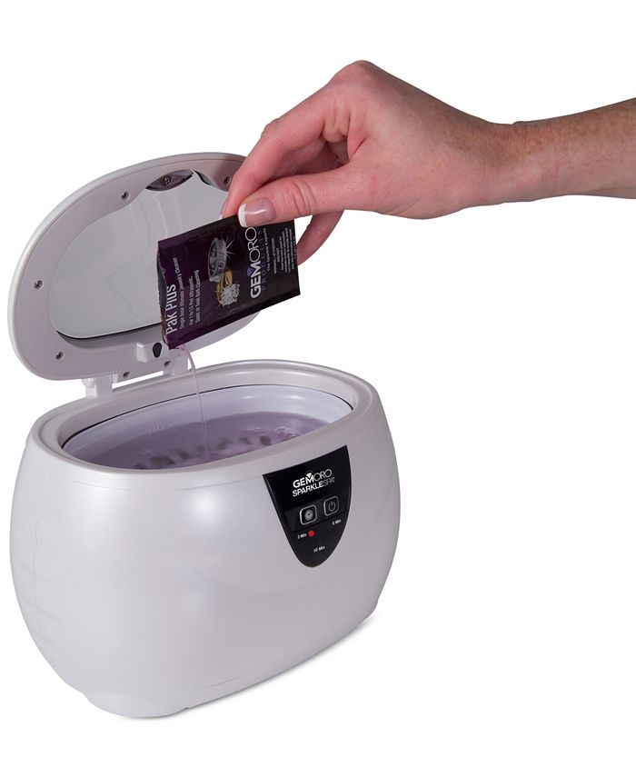 GemOro SparkleSpa® Pearl Personal Ultrasonic Jewelry Cleaner Macy's