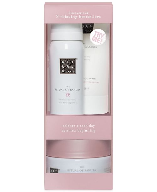3 Pc The Ritual Of Sakura Gift Set