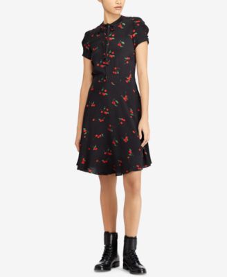 ralph lauren cherry dress