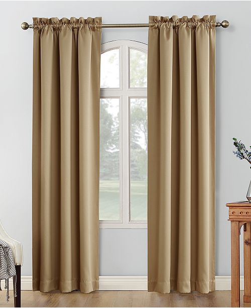 Sun Zero Shaw Theater Grade 80 X 63 Extreme Blackout Rod Pocket