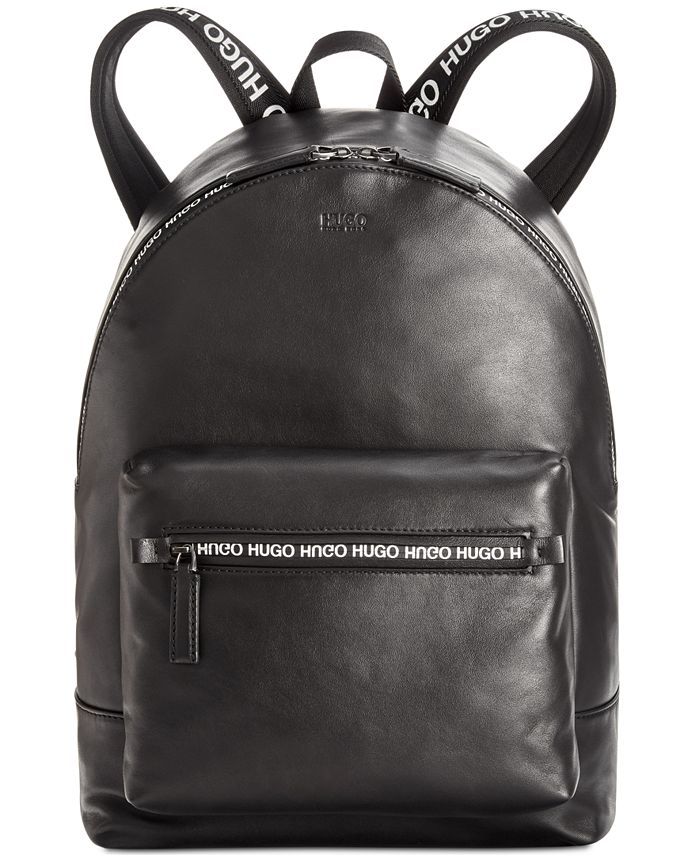 Hugo Boss Men's National Leather Backpack - Macy's