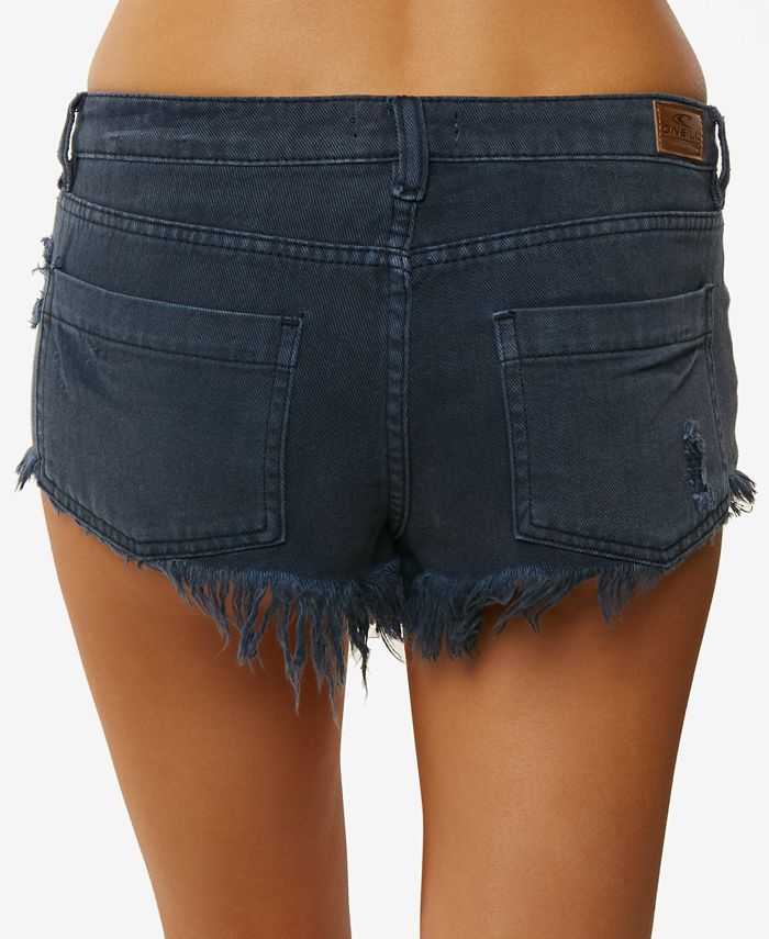 O'Neill Juniors' Sayulita Cotton Denim Shorts - Macy's