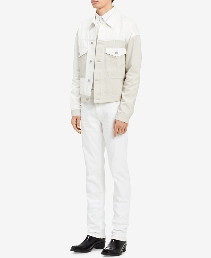 Calvin Klein Jeans Men's Colorblocked Trucker Jacket - Macy's