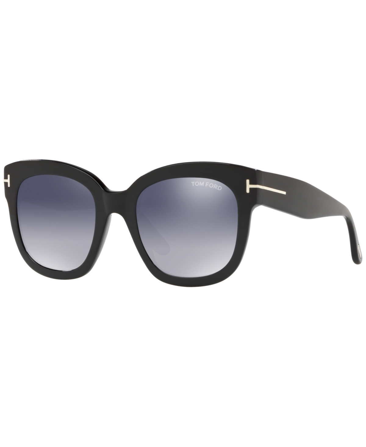 Tom Ford Sunglasses, Ft0613 52 In Black,grey Mirror
