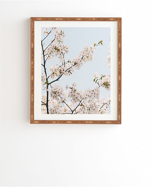 Deny Designs Cherry Blossom In Seoul Framed Wall Art Reviews