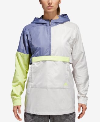 adidas - ID Colorblocked Half-Zip Windbreaker