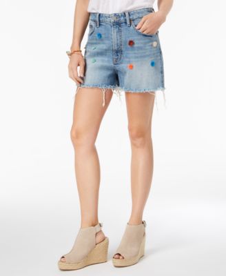 Lucky Brand - Pom-Pom Denim Shorts