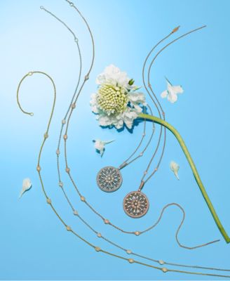 EFFY&reg; Diamond Seven Station Necklace 16-18" (1/2 ct. t.w.) in 14k White, Yellow or Rose Gold