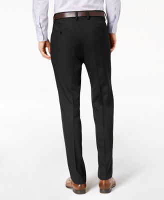 Men's Modern-Fit Micro-Check Dress Pants