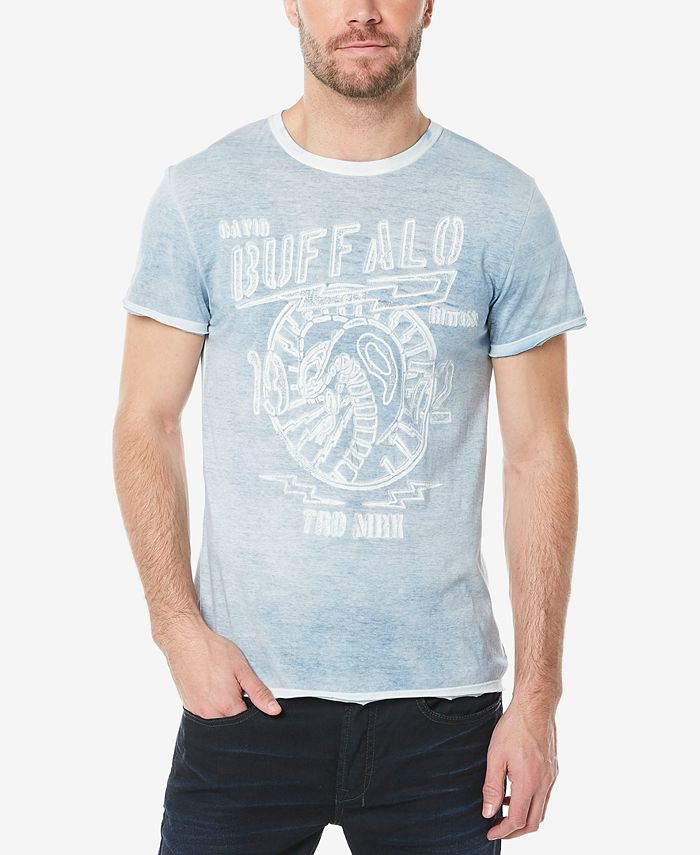 Buffalo David Bitton Men's Turing Graphic-Print T-Shirt - Macy's