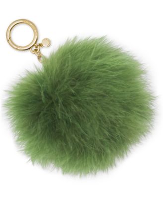 michael kors pom pom key charm