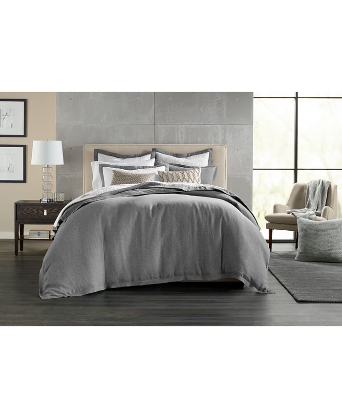 Hotel Collection LAST ACT! Linen Full/Queen Duvet Cover, Created for