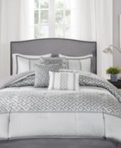 Blue floral bedding sets sale. 7 piece bed in a bag and comforter sets