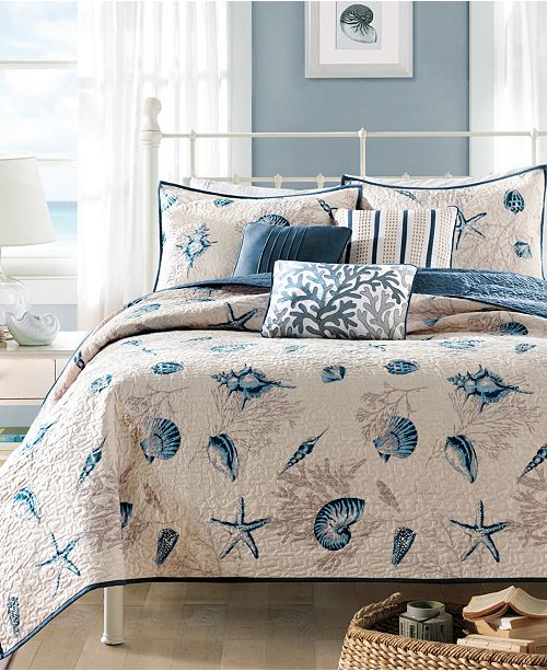 Madison Park Bayside 5 Pc Quilted Twin Twin Xl Coverlet Set