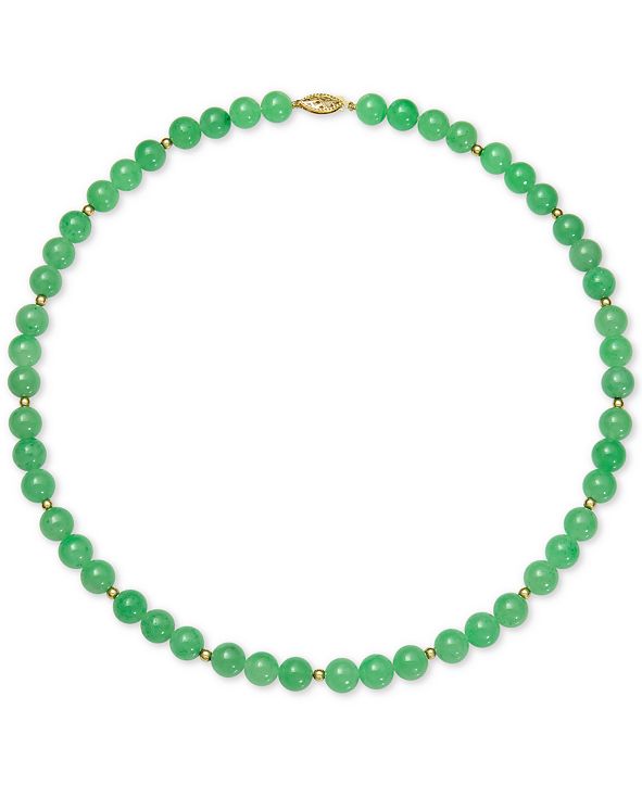 Jade necklace macys clearance