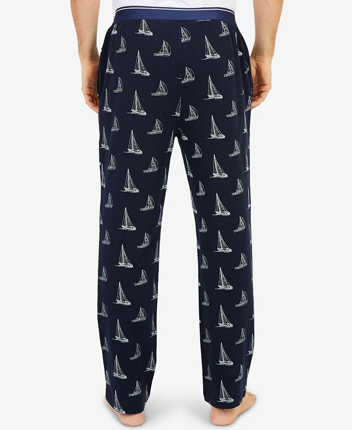 Nautica Men's Cotton SailboatPrint Pajama Pants Macy's