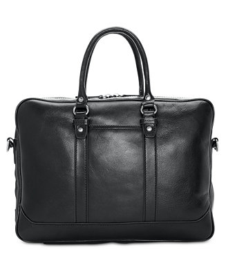 Patricia Nash Men's Heritage Leather Slim Briefcase - Macy's