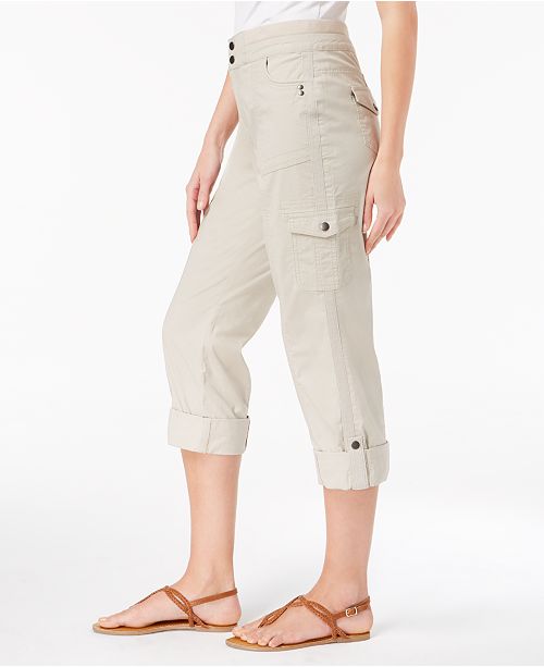 Style & Co Convertible Cargo Pants, Created for Macy's & Reviews ...