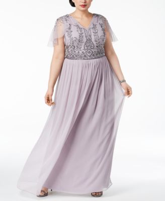 adrianna papell macys plus size