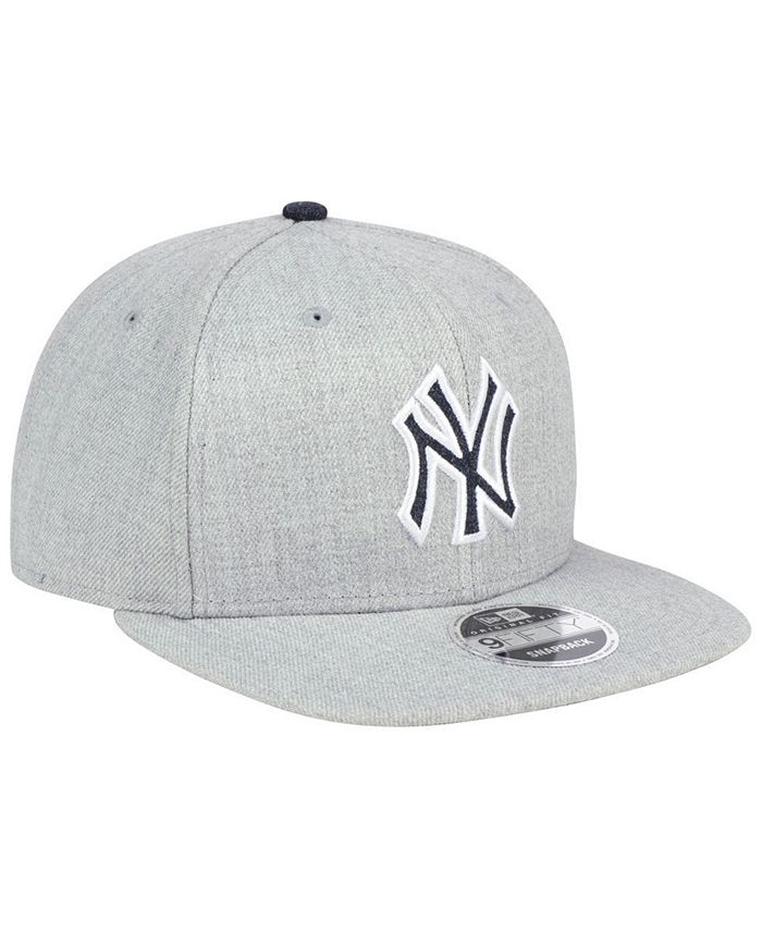 New Era New York Yankees Heather Hype 9FIFTY Snapback Cap - Macy's