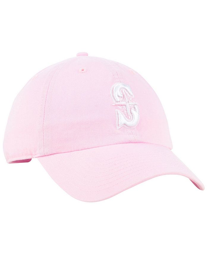 '47 Brand Seattle Mariners Pink CLEAN UP Cap & Reviews - Sports Fan ...