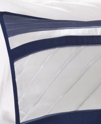 Blaire Faux-Silk 7-Pc. Comforter Set, Queen