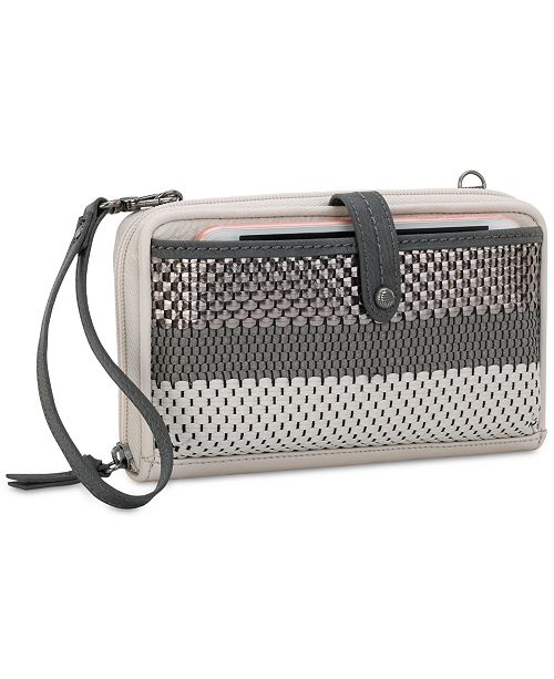 The Sak Iris Smartphone Leather Crossbody Wallet & Reviews - Handbags & Accessories - Macy&#39;s