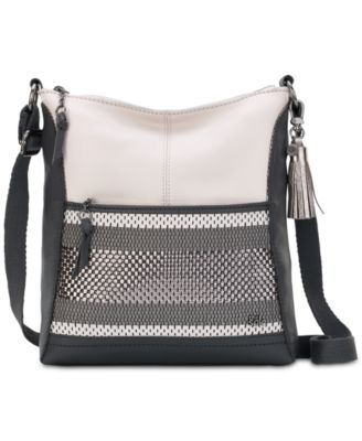 real leather the sak crossbody