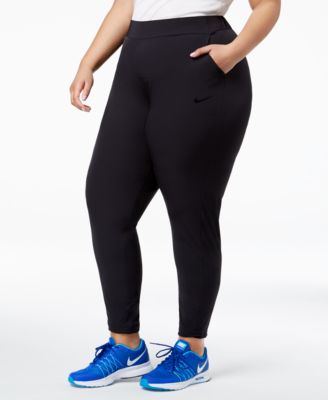 macy's nike plus size leggings