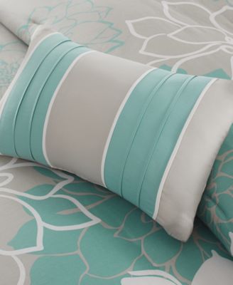 Lola Floral Print 7-Pc. Comforter Set, King