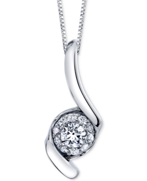 image of Sirena Diamond Halo Swirl 18