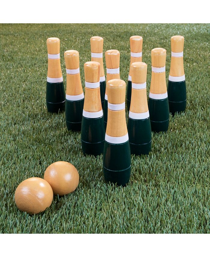 outdoor bowling game set