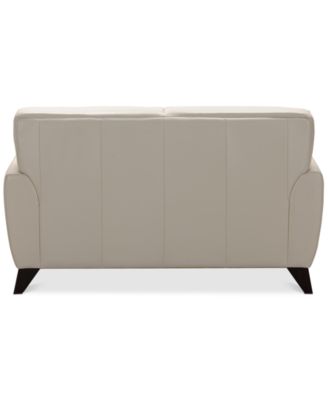 Myia 62" Leather Loveseat