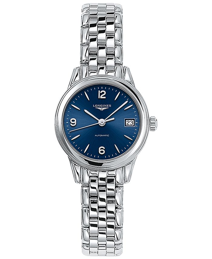 Longines Women's Swiss Automatic Flagship Stainless Steel Bracelet ...