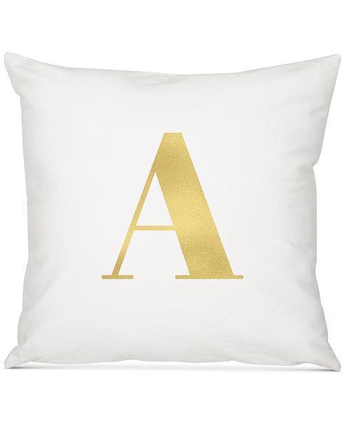 Cathy S Concepts Personalized Gold Metallic Print Initial 16