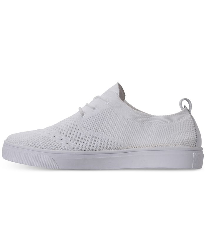 VLADO Men s Venice Wingtip Knitted Textile Casual Sneakers from