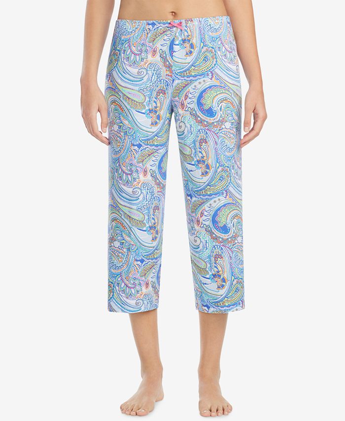 womens cropped pajama pants