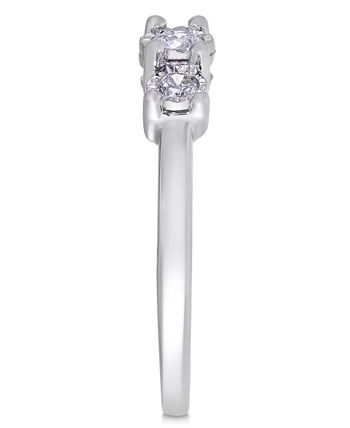 Promised Love Diamond Crossover Promise Ring (1/4 ct. t.w.) in