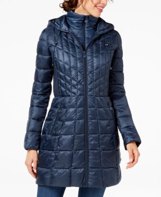 Bernardo Plus Size Hooded Packable Puffer Coat & Reviews - Coats ...