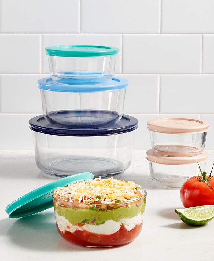 Pyrex Simply Store Glass Food Storage Containers 30-Piece Set