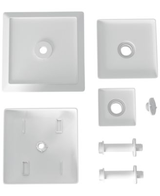 Three Tier Cupcake Dessert Stand Tray by Chef Buddy, 12.5" x 10" x 10"