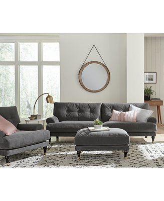 Furniture Brenata Fabric Sofa Collection - Furniture - Macy&#39;s